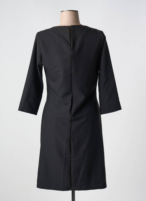 Robe mi-longue noir LILI & CAROLINE pour femme
