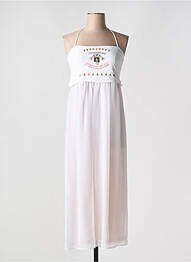 Robe mi-longue sans manche sans manche blanc COP COPINE femme