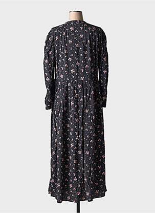 Robe longue manches longues manches longues noir MSCH COPENHAGEN femme