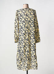 Robe longue jaune MSCH COPENHAGEN pour femme seconde vue