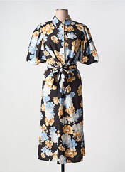 Robe longue noir ICHI pour femme seconde vue