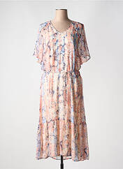 Robe longue rose FRANSA pour femme seconde vue