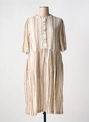 Robe mi-longue beige FRANSA pour femme seconde vue