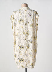 Robe mi-longue beige MSCH COPENHAGEN pour femme seconde vue