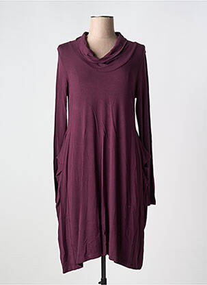 Robe mi-longue violet COP COPINE pour femme