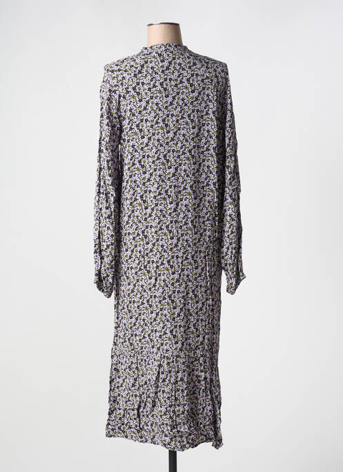 Robe courte noir ICHI pour femme