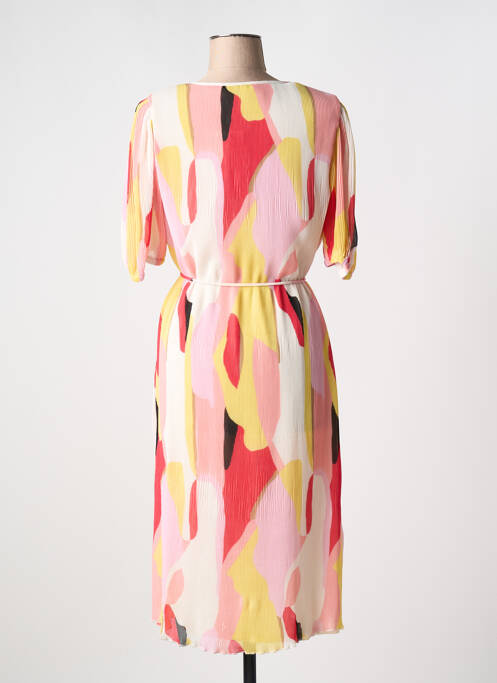 Robe courte rose FRANSA pour femme