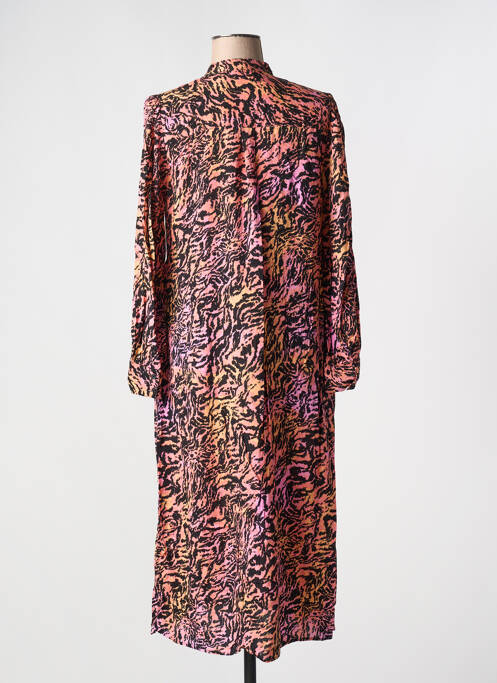 Robe longue rose B.YOUNG pour femme