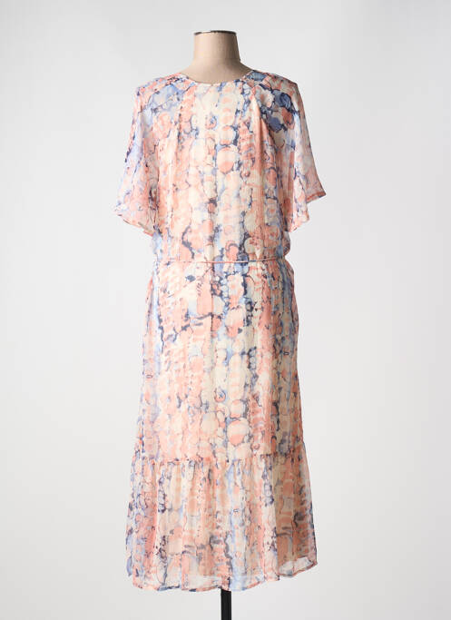 Robe longue rose FRANSA pour femme