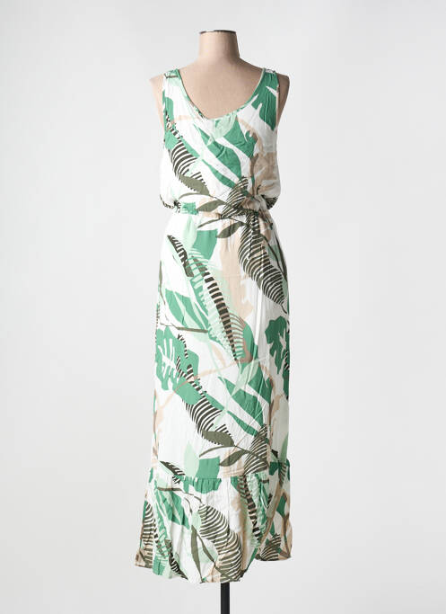 Robe longue vert FRANSA pour femme