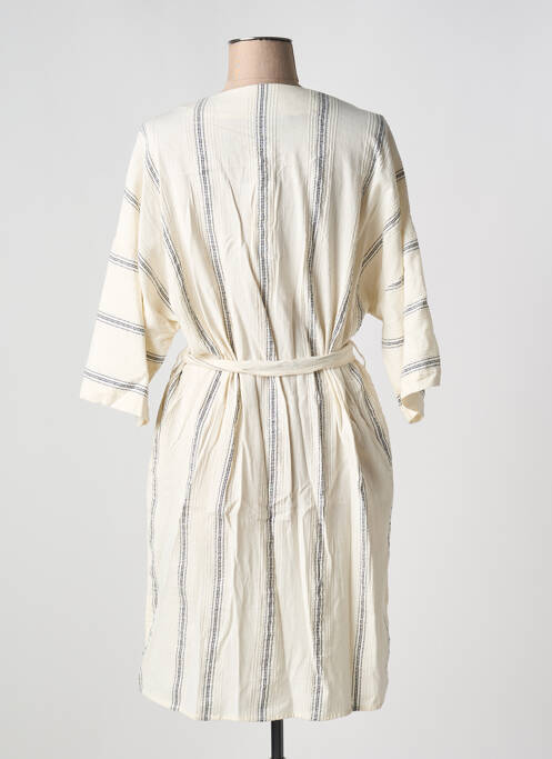 Robe mi-longue beige FRANSA pour femme