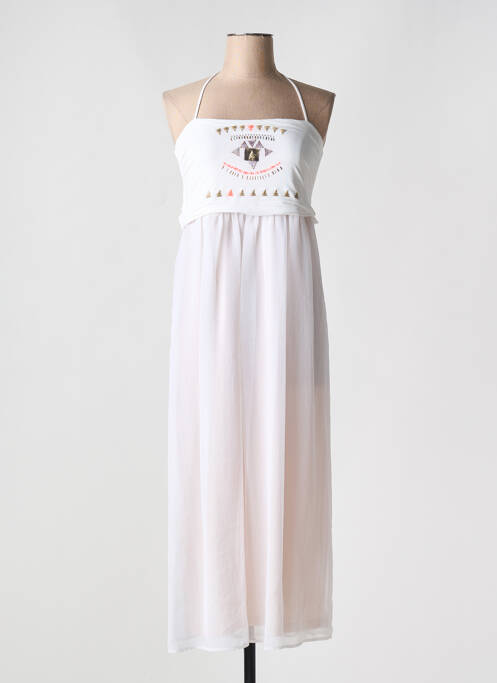 Robe mi-longue blanc COP COPINE pour femme