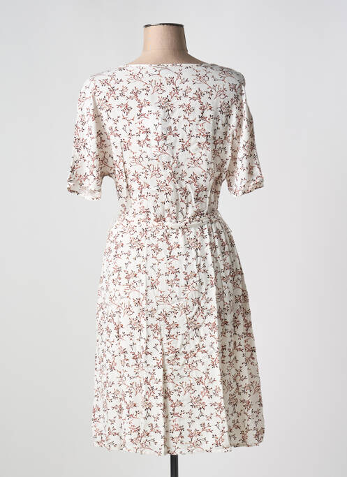 Robe mi-longue blanc FRANSA pour femme