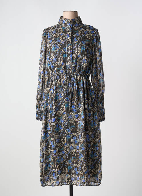 Robe mi-longue noir FRANSA pour femme