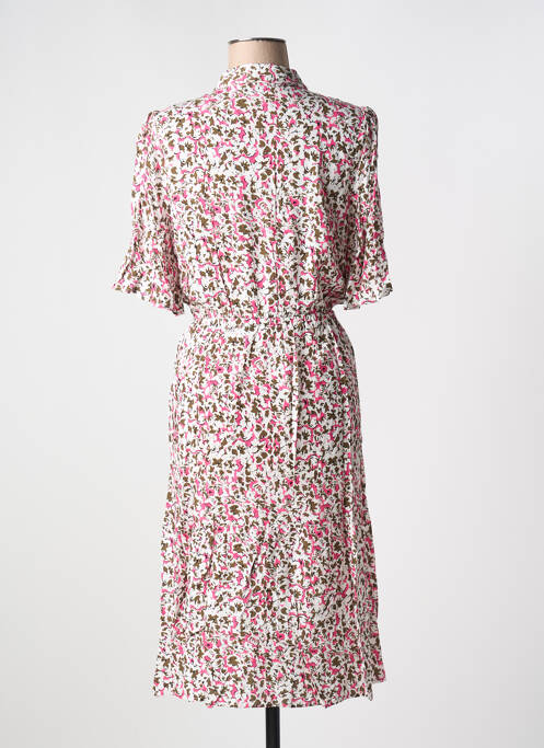 Robe mi-longue rose FRANSA pour femme