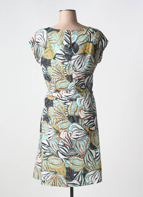 Robe mi-longue vert LILI & CAROLINE pour femme