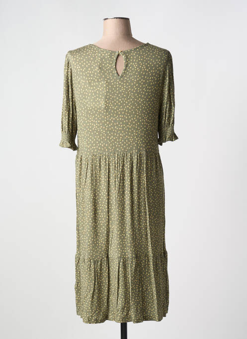 Robe mi-longue vert NUMPH pour femme
