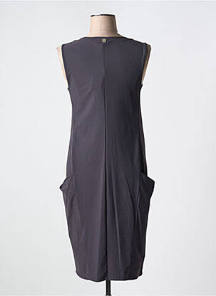 Robe mi-longue sans manche sans manche gris MC PLANET BY INNATE femme