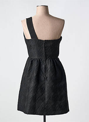 Robe courte sans manche sans manche noir NAF NAF femme