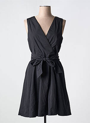 Robe courte sans manche sans manche noir NAF NAF femme