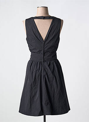 Robe courte sans manche sans manche noir NAF NAF femme