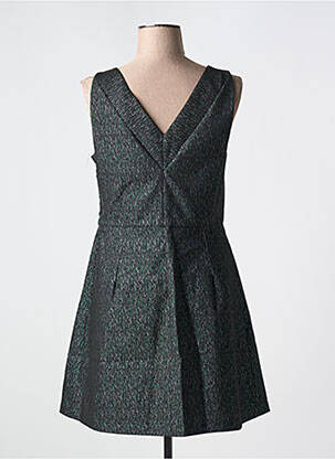 Robe courte sans manche sans manche noir NAF NAF femme