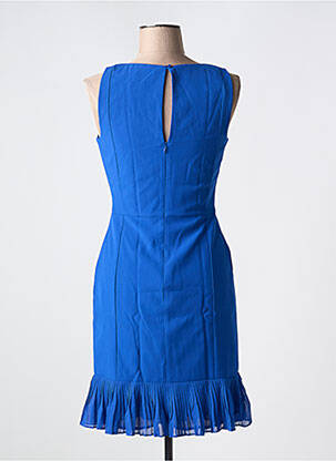 Robe courte sans manche sans manche bleu NAF NAF femme