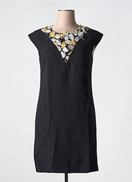 Robe courte sans manche sans manche noir SINEQUANONE femme