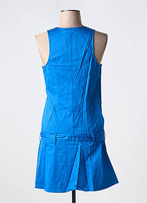 Robe courte sans manche sans manche bleu COP COPINE femme