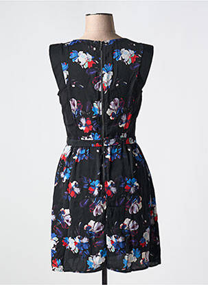 Robe courte sans manche sans manche noir NAF NAF femme