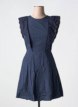 Robe courte sans manche sans manche bleu ETAM femme