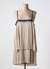 Robe courte beige COP COPINE pour femme seconde vue