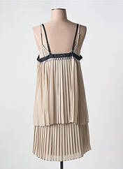 Robe courte beige COP COPINE pour femme seconde vue