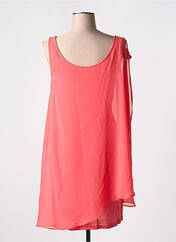 Robe courte rose MELLEZE pour femme seconde vue