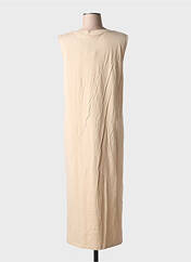 Robe longue beige THE JOGG CONCEPT pour femme seconde vue