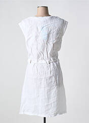 Robe mi-longue blanc LILI & CAROLINE pour femme seconde vue