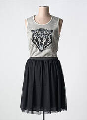 Robe mi-longue gris IKKS pour femme seconde vue