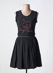 Robe mi-longue noir IKKS pour femme seconde vue