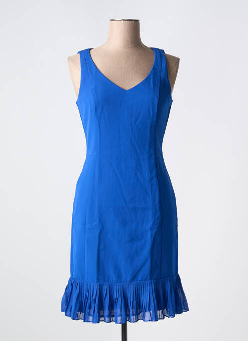 Robe courte bleu NAF NAF pour femme