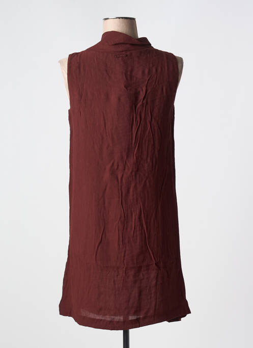 Robe courte marron COP COPINE pour femme