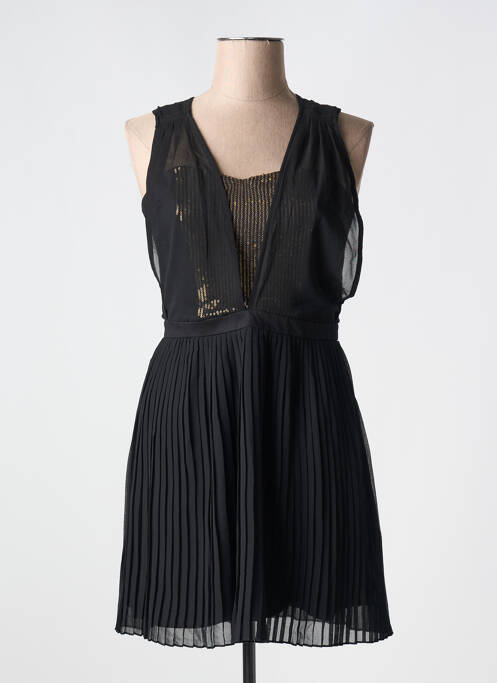 Robe courte noir NAF NAF pour femme