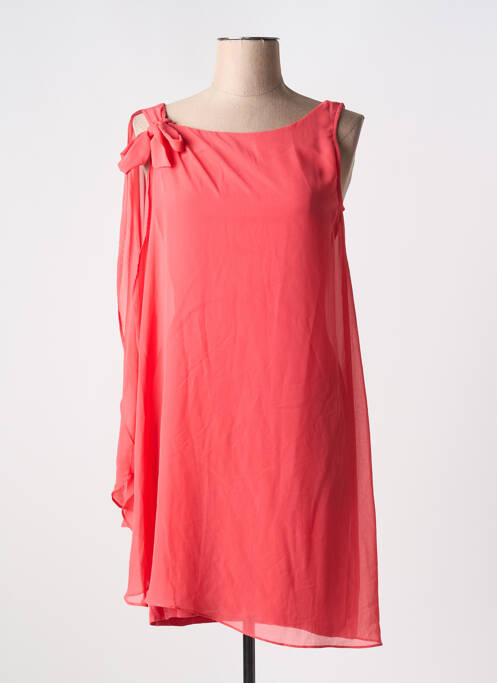 Robe courte rose MELLEZE pour femme