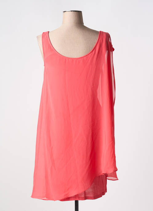 Robe courte rose MELLEZE pour femme