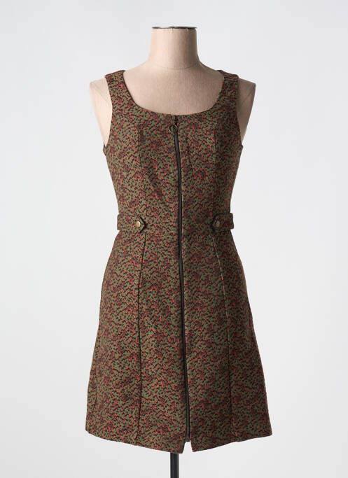 Robe courte vert NAF NAF pour femme