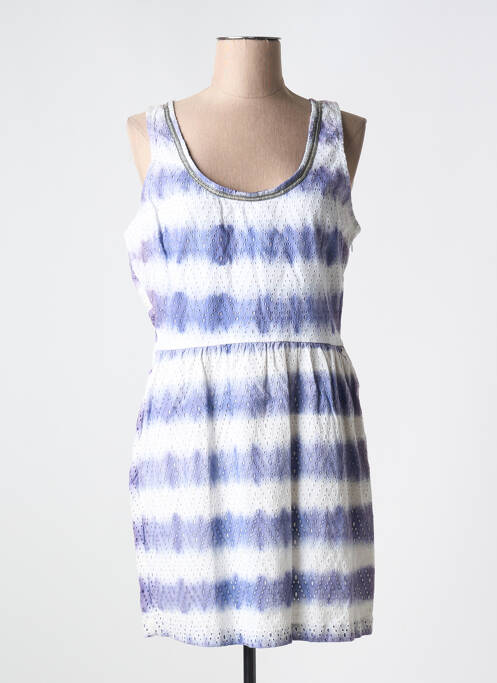 Robe courte violet TOMMY HILFIGER pour femme