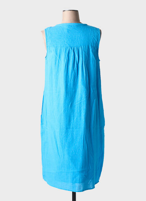 Robe mi-longue bleu FRANSA pour femme