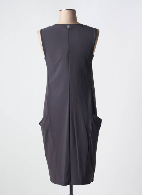 Robe mi-longue gris MC PLANET BY INNATE pour femme