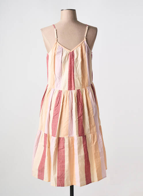 Robe mi-longue rose B.YOUNG pour femme