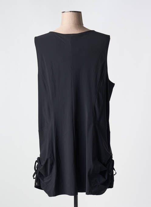 Tunique sans manche noir 3322 pour femme