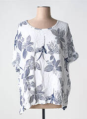 Blouse blanc LILI & CAROLINE pour femme seconde vue